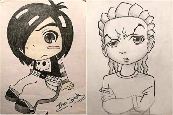 Emo boy and Braided guy by ANBOO on Newgrounds