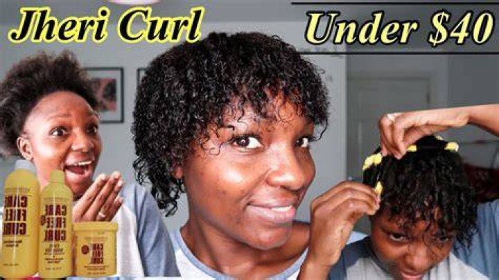 Jheri Curl 101 I Curly Perm My short 4C hair under 40 Gina curl YouTube
